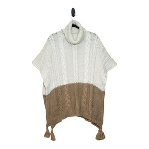 NWT BCBG Poncho Sweater One Size